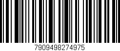 Código de barras (EAN, GTIN, SKU, ISBN): '7909498274975'