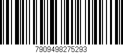 Código de barras (EAN, GTIN, SKU, ISBN): '7909498275293'