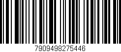 Código de barras (EAN, GTIN, SKU, ISBN): '7909498275446'