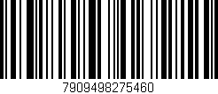 Código de barras (EAN, GTIN, SKU, ISBN): '7909498275460'