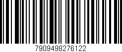 Código de barras (EAN, GTIN, SKU, ISBN): '7909498276122'