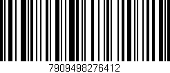 Código de barras (EAN, GTIN, SKU, ISBN): '7909498276412'