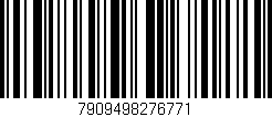 Código de barras (EAN, GTIN, SKU, ISBN): '7909498276771'