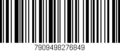 Código de barras (EAN, GTIN, SKU, ISBN): '7909498276849'