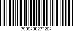 Código de barras (EAN, GTIN, SKU, ISBN): '7909498277204'