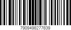 Código de barras (EAN, GTIN, SKU, ISBN): '7909498277839'