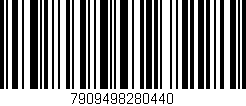 Código de barras (EAN, GTIN, SKU, ISBN): '7909498280440'