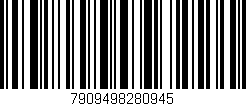 Código de barras (EAN, GTIN, SKU, ISBN): '7909498280945'