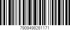 Código de barras (EAN, GTIN, SKU, ISBN): '7909498281171'