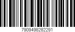 Código de barras (EAN, GTIN, SKU, ISBN): '7909498282291'