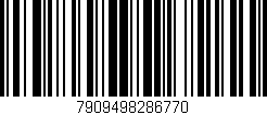 Código de barras (EAN, GTIN, SKU, ISBN): '7909498286770'