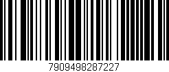 Código de barras (EAN, GTIN, SKU, ISBN): '7909498287227'