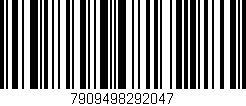 Código de barras (EAN, GTIN, SKU, ISBN): '7909498292047'