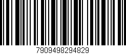 Código de barras (EAN, GTIN, SKU, ISBN): '7909498294829'