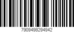 Código de barras (EAN, GTIN, SKU, ISBN): '7909498294942'