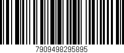 Código de barras (EAN, GTIN, SKU, ISBN): '7909498295895'