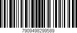 Código de barras (EAN, GTIN, SKU, ISBN): '7909498299589'