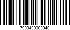 Código de barras (EAN, GTIN, SKU, ISBN): '7909498300940'