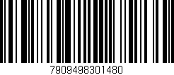 Código de barras (EAN, GTIN, SKU, ISBN): '7909498301480'