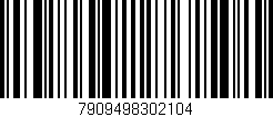 Código de barras (EAN, GTIN, SKU, ISBN): '7909498302104'