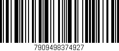 Código de barras (EAN, GTIN, SKU, ISBN): '7909498374927'