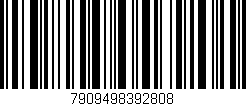 Código de barras (EAN, GTIN, SKU, ISBN): '7909498392808'