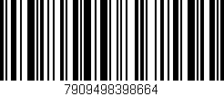 Código de barras (EAN, GTIN, SKU, ISBN): '7909498398664'