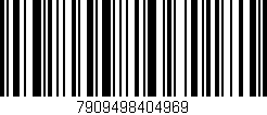 Código de barras (EAN, GTIN, SKU, ISBN): '7909498404969'