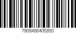 Código de barras (EAN, GTIN, SKU, ISBN): '7909498405850'