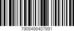 Código de barras (EAN, GTIN, SKU, ISBN): '7909498407991'