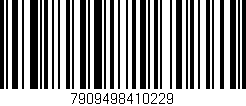 Código de barras (EAN, GTIN, SKU, ISBN): '7909498410229'