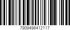 Código de barras (EAN, GTIN, SKU, ISBN): '7909498412117'