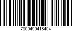 Código de barras (EAN, GTIN, SKU, ISBN): '7909498415484'
