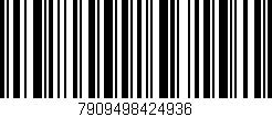 Código de barras (EAN, GTIN, SKU, ISBN): '7909498424936'