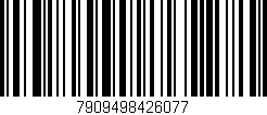 Código de barras (EAN, GTIN, SKU, ISBN): '7909498426077'
