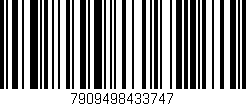Código de barras (EAN, GTIN, SKU, ISBN): '7909498433747'
