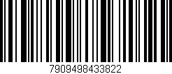Código de barras (EAN, GTIN, SKU, ISBN): '7909498433822'