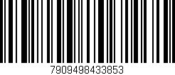 Código de barras (EAN, GTIN, SKU, ISBN): '7909498433853'