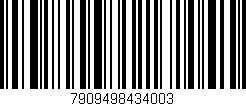 Código de barras (EAN, GTIN, SKU, ISBN): '7909498434003'