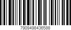 Código de barras (EAN, GTIN, SKU, ISBN): '7909498436588'