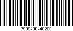 Código de barras (EAN, GTIN, SKU, ISBN): '7909498440288'