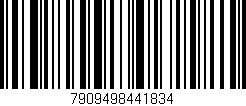 Código de barras (EAN, GTIN, SKU, ISBN): '7909498441834'