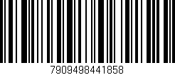 Código de barras (EAN, GTIN, SKU, ISBN): '7909498441858'