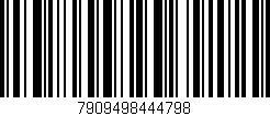 Código de barras (EAN, GTIN, SKU, ISBN): '7909498444798'