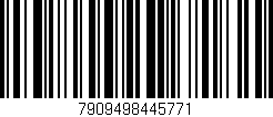 Código de barras (EAN, GTIN, SKU, ISBN): '7909498445771'