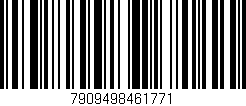 Código de barras (EAN, GTIN, SKU, ISBN): '7909498461771'
