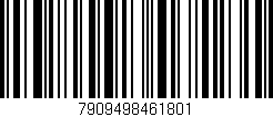 Código de barras (EAN, GTIN, SKU, ISBN): '7909498461801'