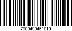 Código de barras (EAN, GTIN, SKU, ISBN): '7909498461818'
