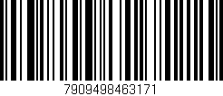 Código de barras (EAN, GTIN, SKU, ISBN): '7909498463171'