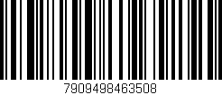 Código de barras (EAN, GTIN, SKU, ISBN): '7909498463508'